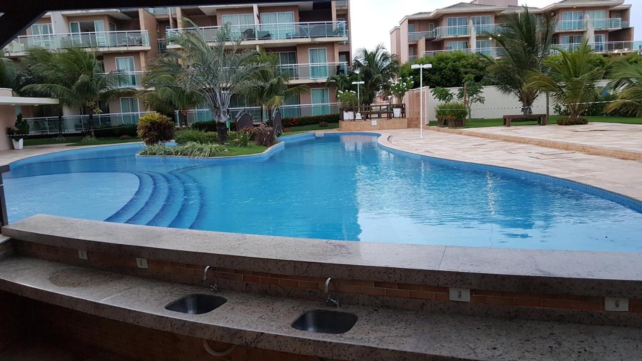 Palm Beach Porto Das Dunas, Apartamento Todo Climatizado Terreo A 350 Metros Beach Park Aquiraz Esterno foto