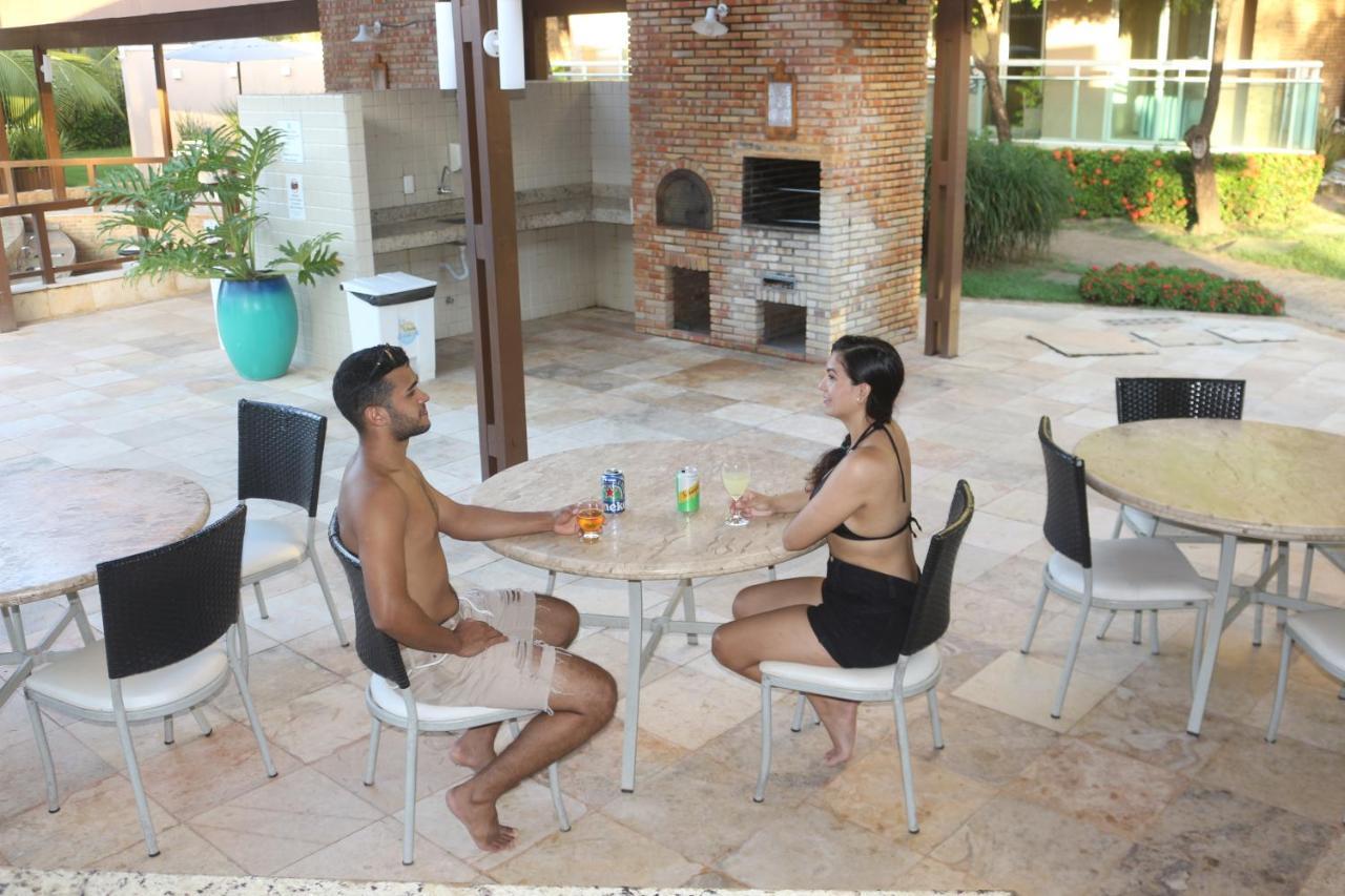 Palm Beach Porto Das Dunas, Apartamento Todo Climatizado Terreo A 350 Metros Beach Park Aquiraz Esterno foto